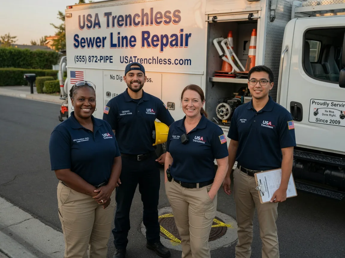 Sewer Line Repair company in Yorkville, CA